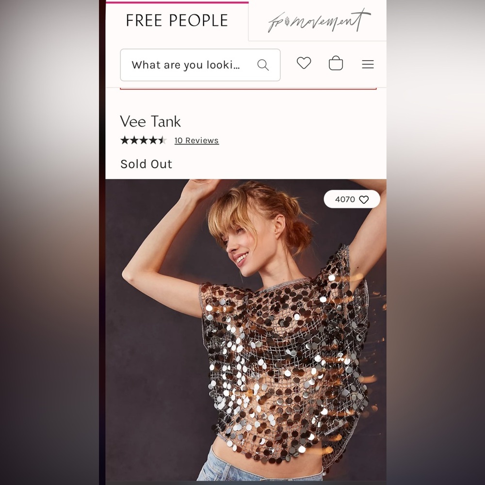 Free People Vee Tank - Picture 6 of 6